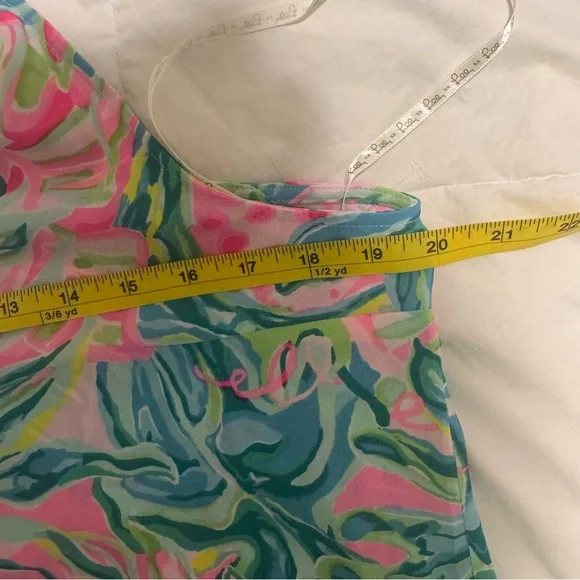 NWOT LILLY PULITZER SIZE M LULIANA TIERED MAXI DRESS *ONE IN A MELON*, - Picture 10 of 10